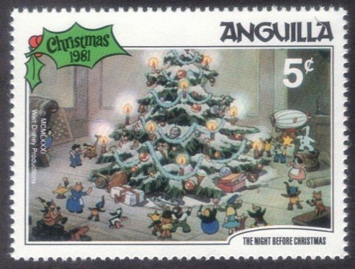 The Night Before Christmas; Commemorative; Walt Disney Production Issue