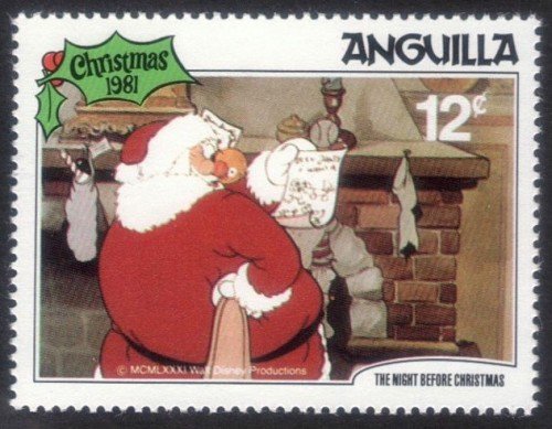 The Night Before Christmas; Commemorative; Walt Disney Production Issue