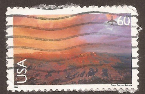 USA airmail stamp C135u