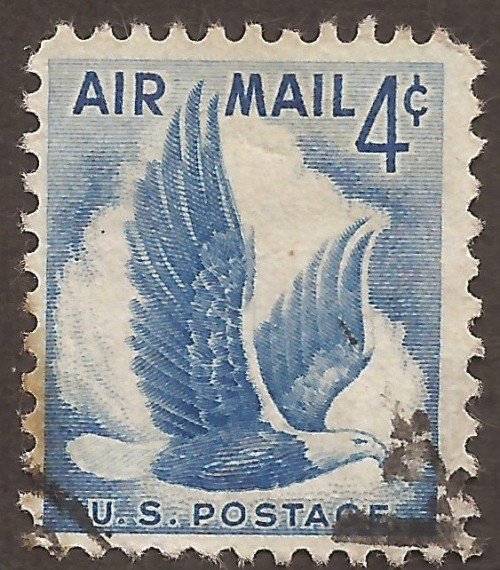 USA airmail stamp C48u