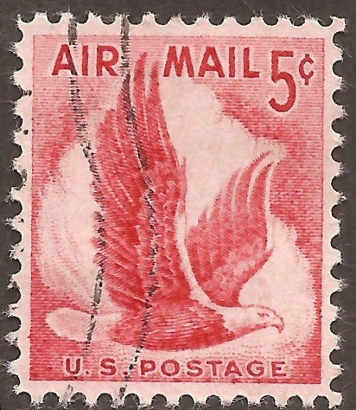 USA airmail stamp C50u