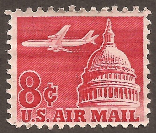 USA airmail stamp C64u