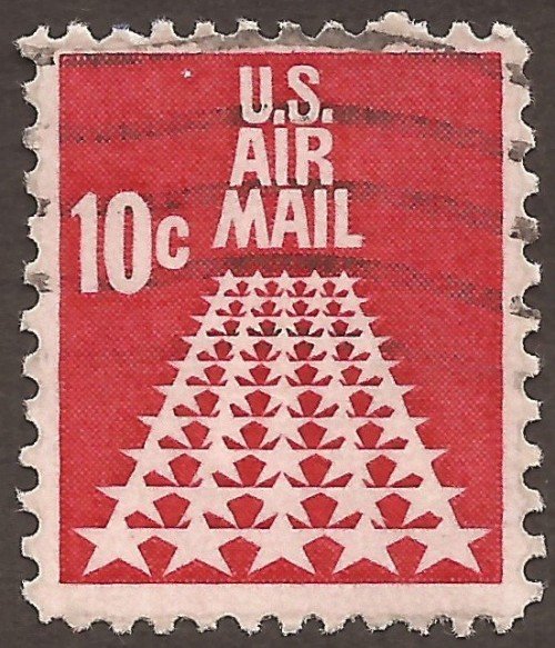 USA airmail stamp C72u