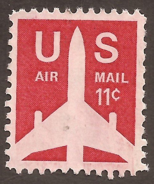 USA airmail stamp C78u