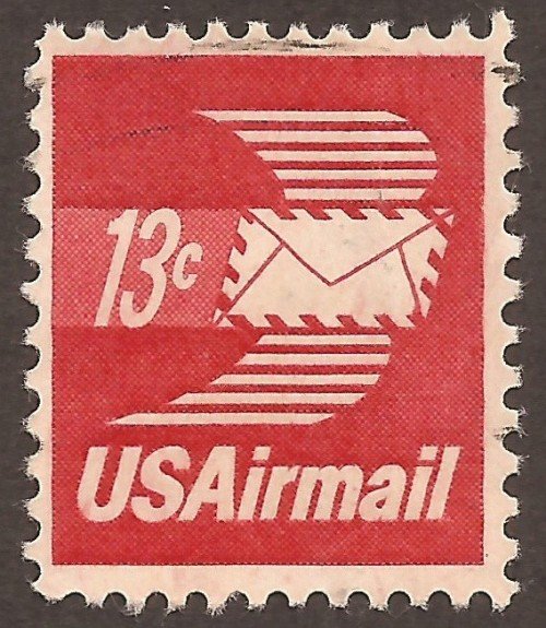 USA airmail stamp C79u