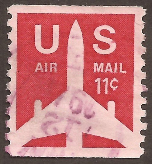 USA airmail stamp C82u