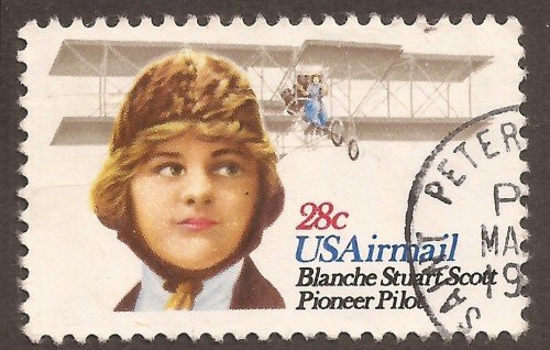 USA airmail stamp C99u