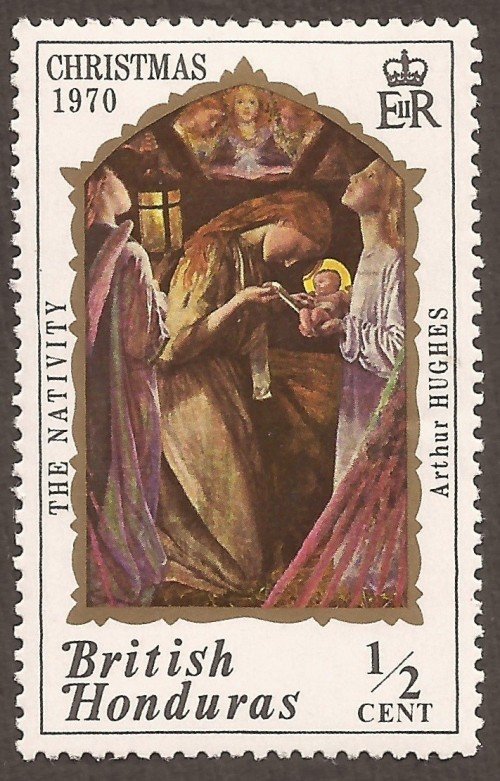 Nativity, by Arthur Hughes