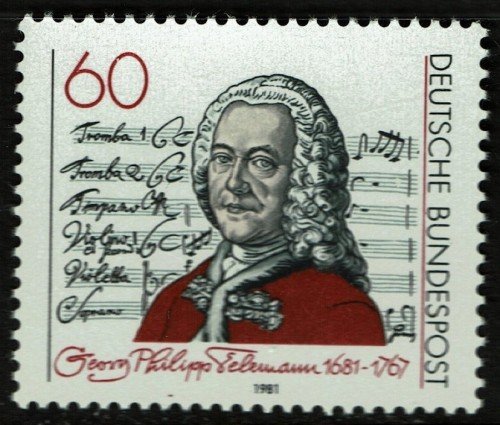 Germany Telemann 1344
