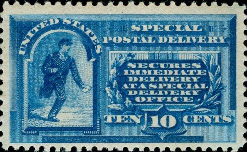 USA, Scott Nr E1 (1885)