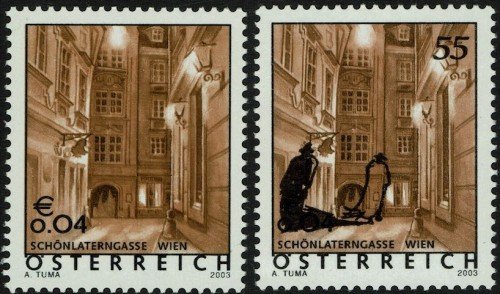 Austria, Scott Nr 1862 (2003), 1982 (2005)