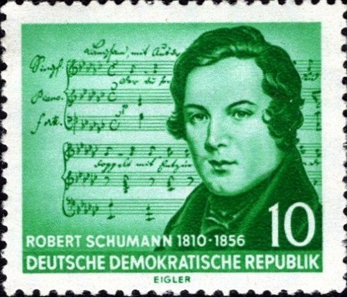 Robert Schumann was known to plunge his hands into the entrails of a slaughtered animal, to cure his ailments.