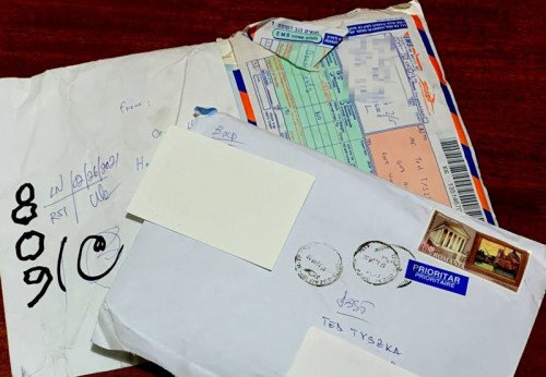 Today's Mail from 2 YouTube viewers of mine, from Romania and Israel.